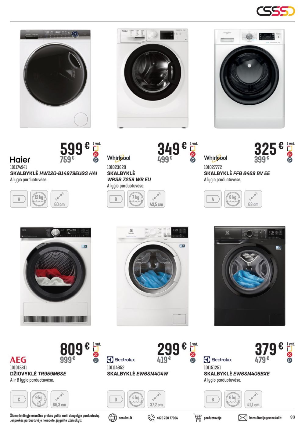 senukai - SENUKAI - Leidinys Nr.18 (2025 08 13 - 2025 09 08) - page: 33