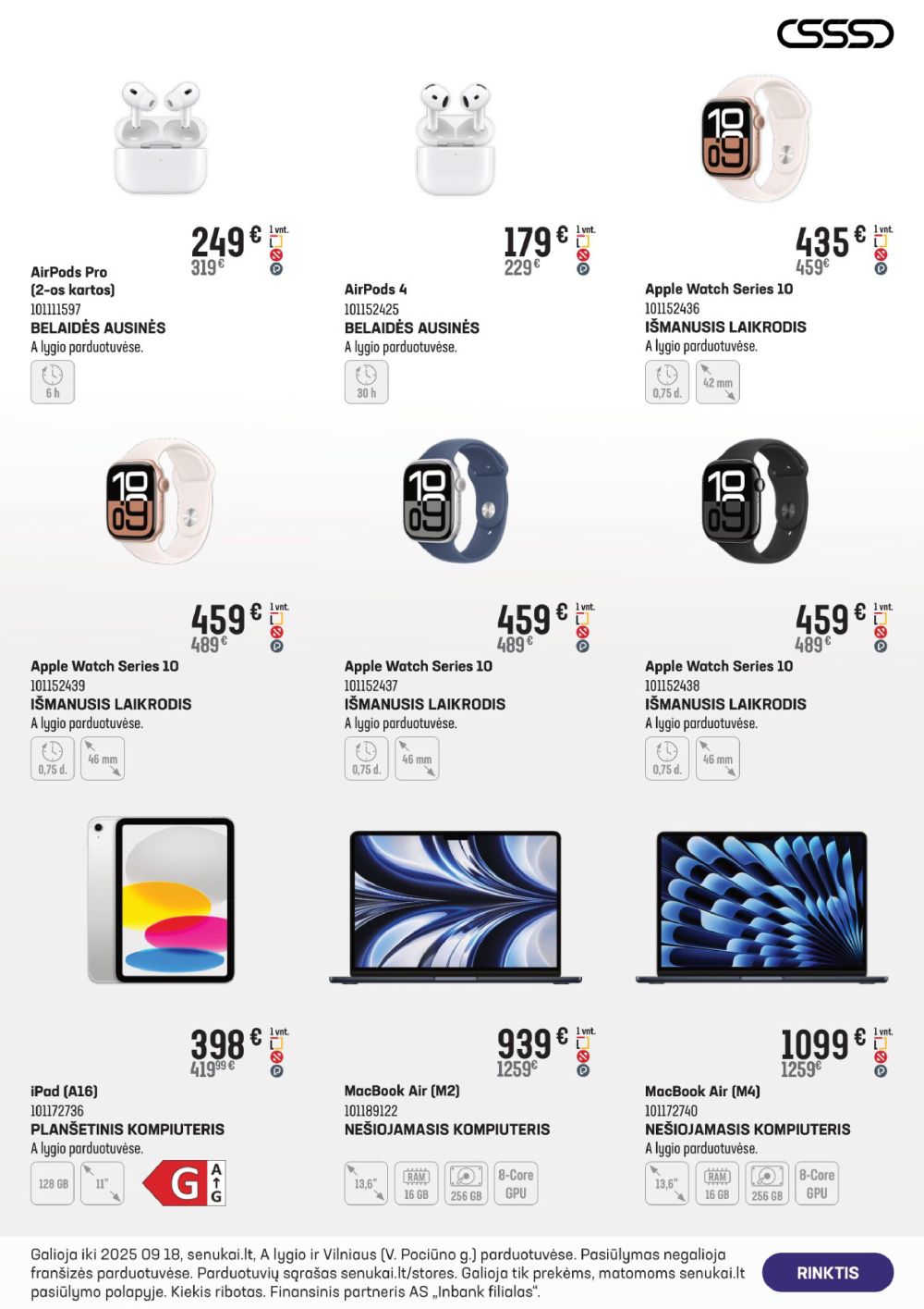 senukai - SENUKAI - Leidinys Nr.18 (2025 08 13 - 2025 09 08) - page: 11