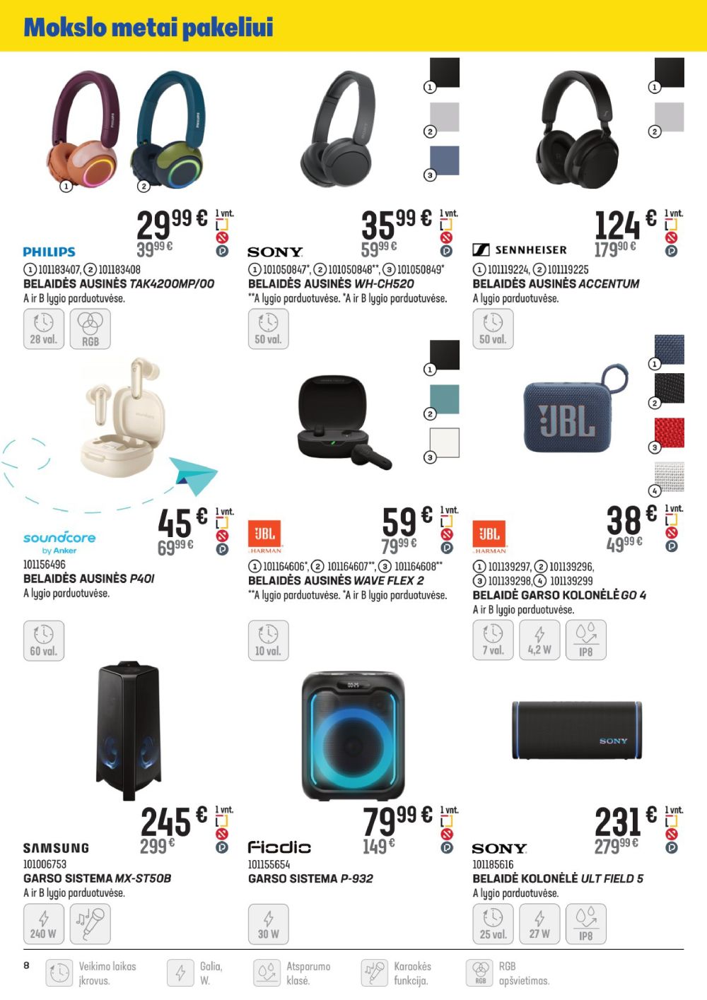 senukai - SENUKAI - Leidinys Nr.18 (2025 08 13 - 2025 09 08) - page: 8