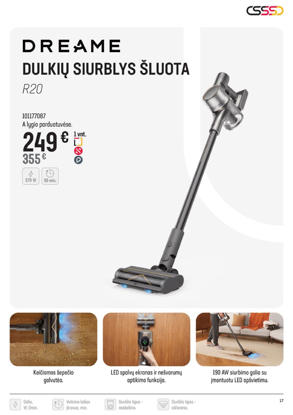 senukai - SENUKAI - Leidinys Nr.18 (2025 08 13 - 2025 09 08) - page: 17