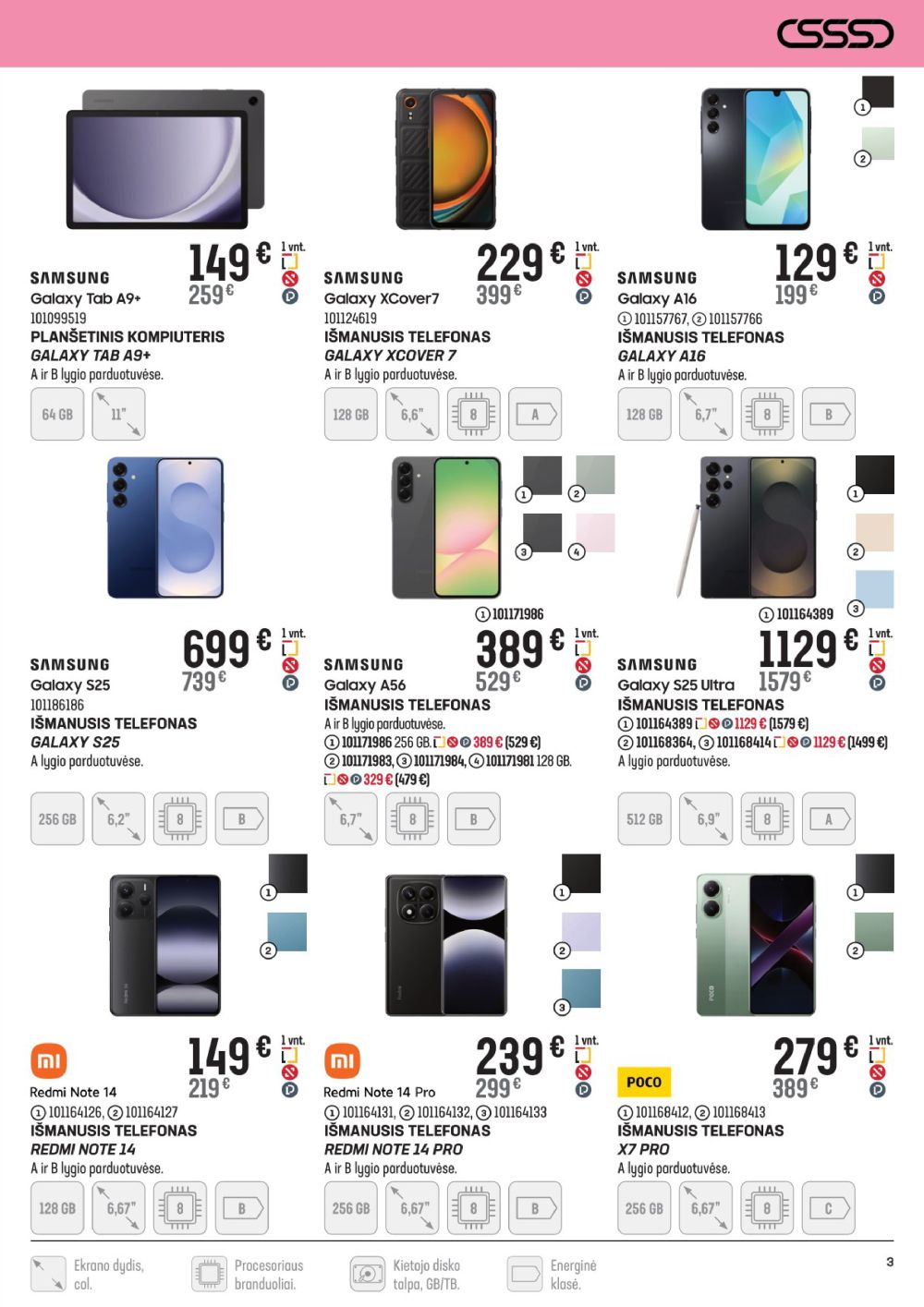 senukai - SENUKAI - Leidinys Nr.18 (2025 08 13 - 2025 09 08) - page: 3