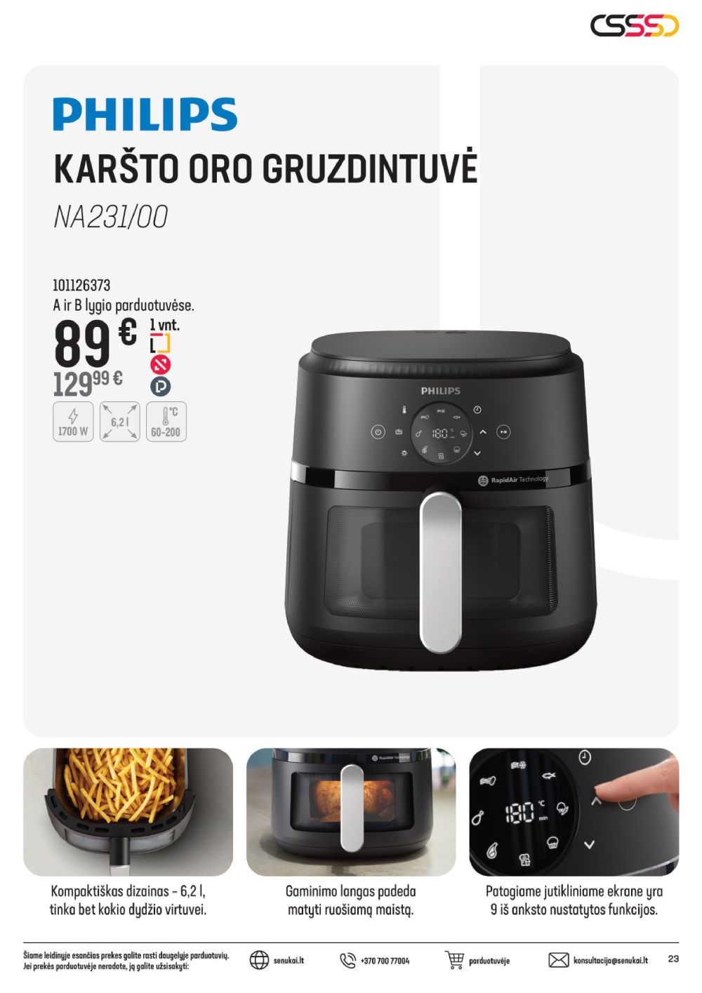 senukai - SENUKAI - Leidinys Nr.18 (2025 08 13 - 2025 09 08) - page: 23