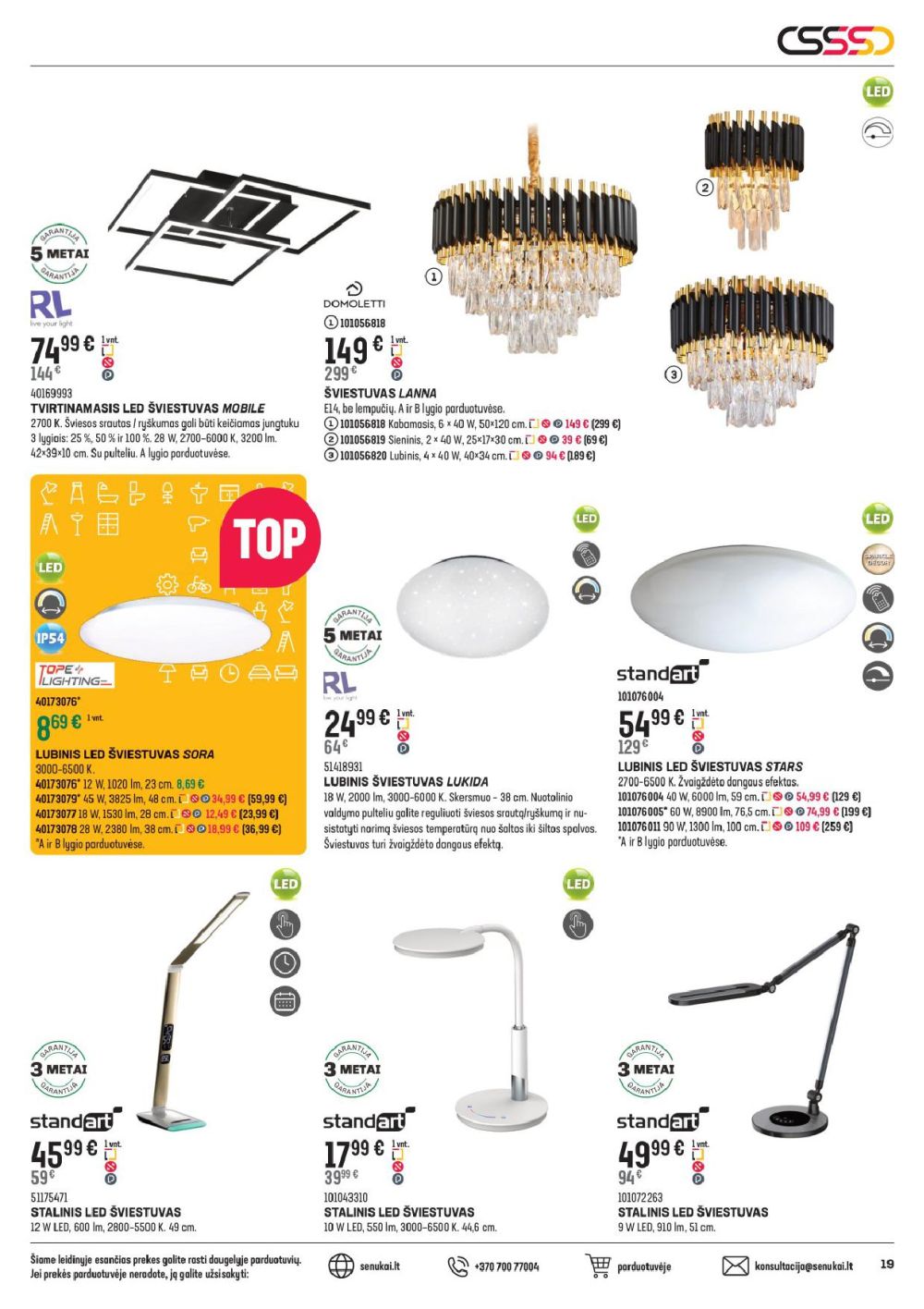 senukai - SENUKAI - Leidinys Nr.19 (2025 08 20 - 2025 09 15) - page: 19