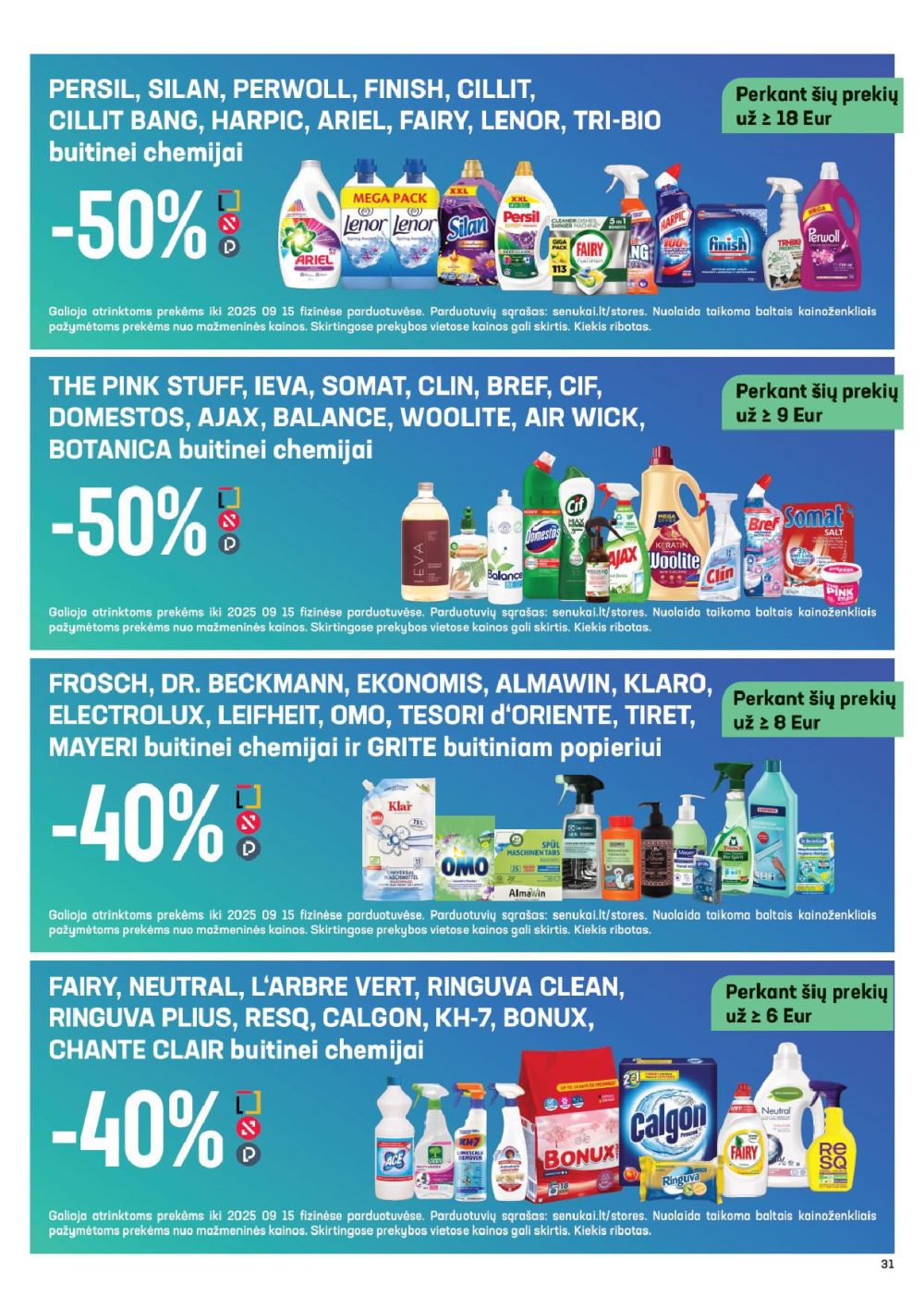 senukai - SENUKAI - Leidinys Nr.19 (2025 08 20 - 2025 09 15) - page: 31