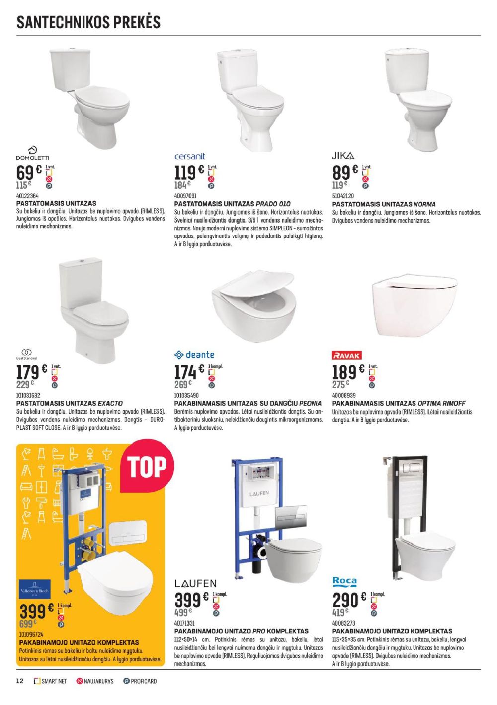 senukai - SENUKAI - Leidinys Nr.19 (2025 08 20 - 2025 09 15) - page: 12