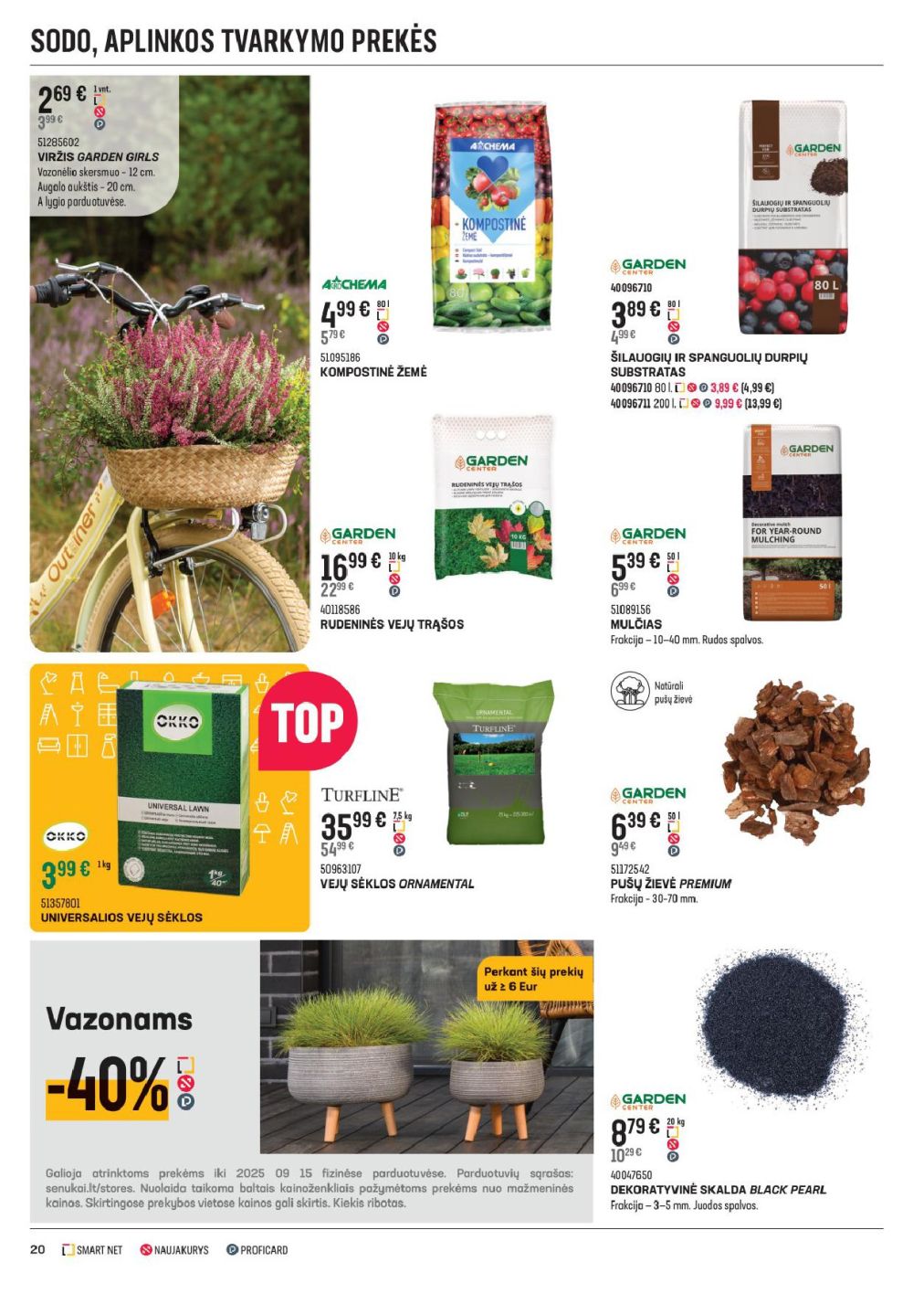 senukai - SENUKAI - Leidinys Nr.19 (2025 08 20 - 2025 09 15) - page: 20