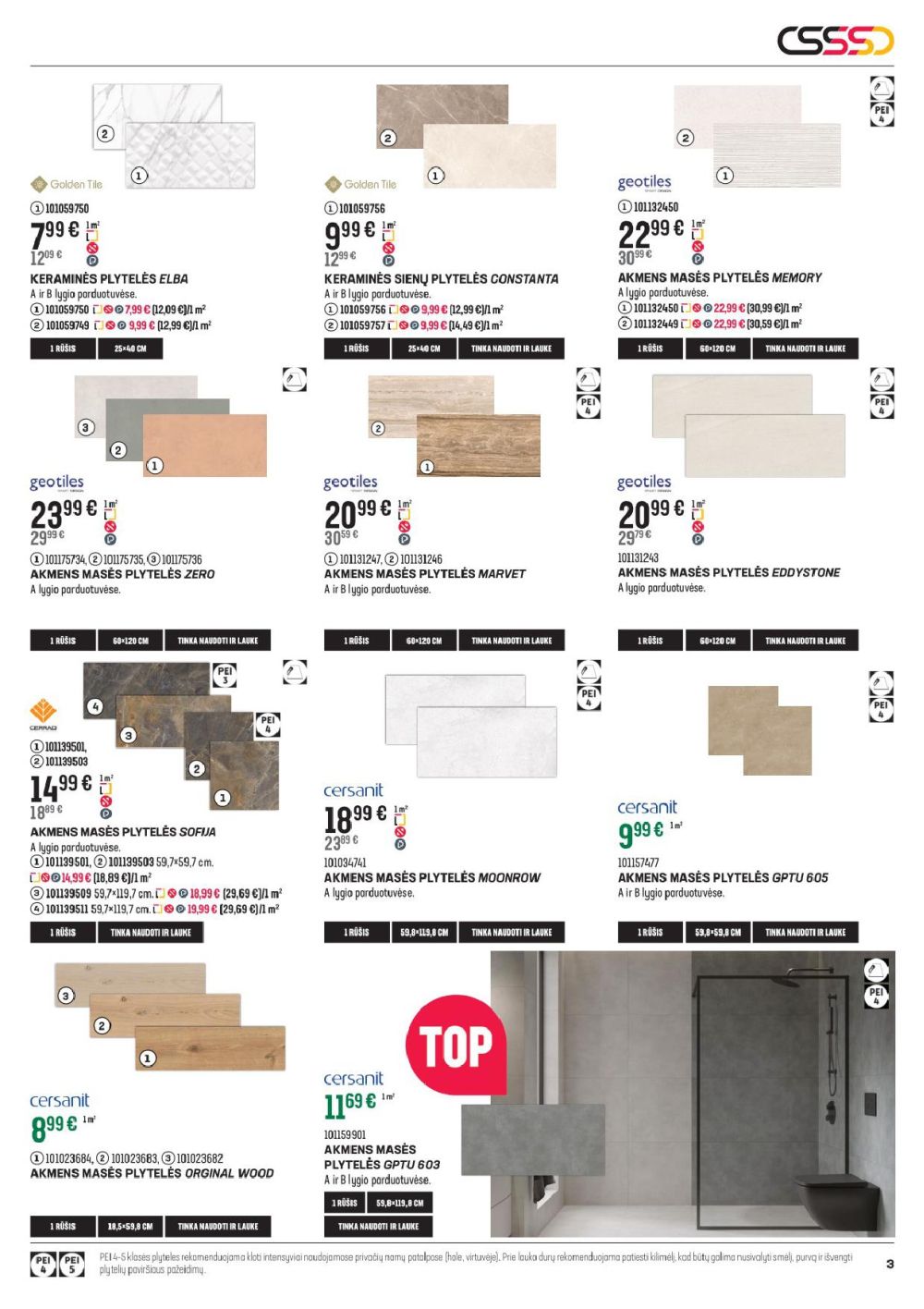 senukai - SENUKAI - Leidinys Nr.19 (2025 08 20 - 2025 09 15) - page: 3