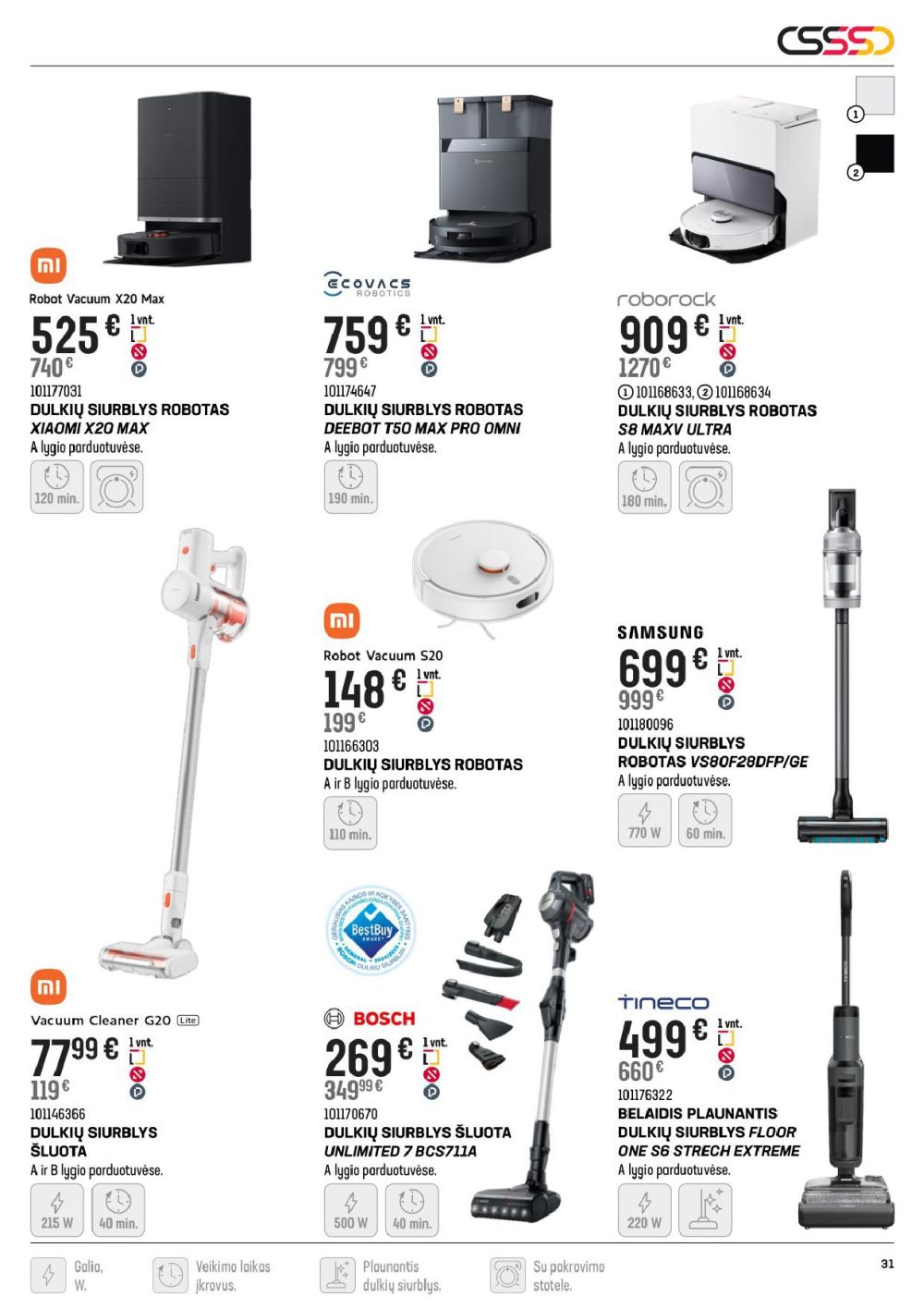 senukai - SENUKAI - Leidinys Nr.20 (2025 09 10 - 2025 10 13) - page: 31