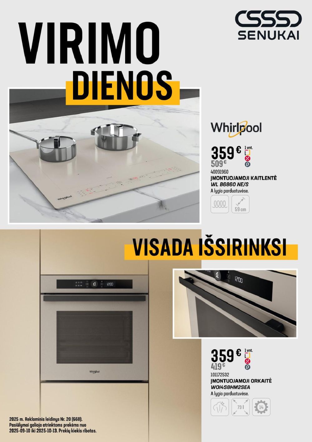 senukai - SENUKAI - Leidinys Nr.20 (2025 09 10 - 2025 10 13)