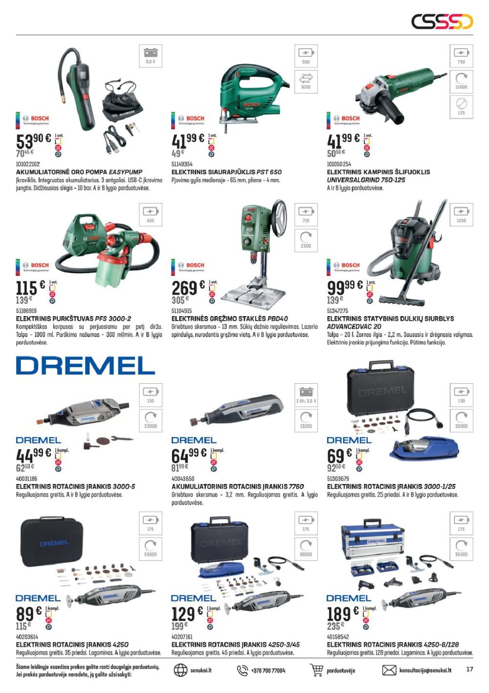 senukai - SENUKAI - Leidinys Nr.21 (2025 09 17 - 2025 10 27) - page: 17