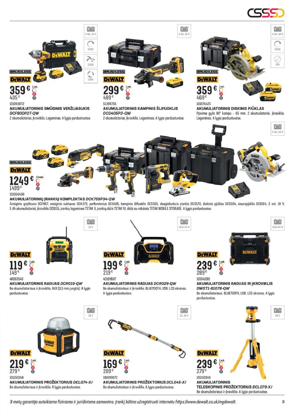 senukai - SENUKAI - Leidinys Nr.21 (2025 09 17 - 2025 10 27) - page: 3