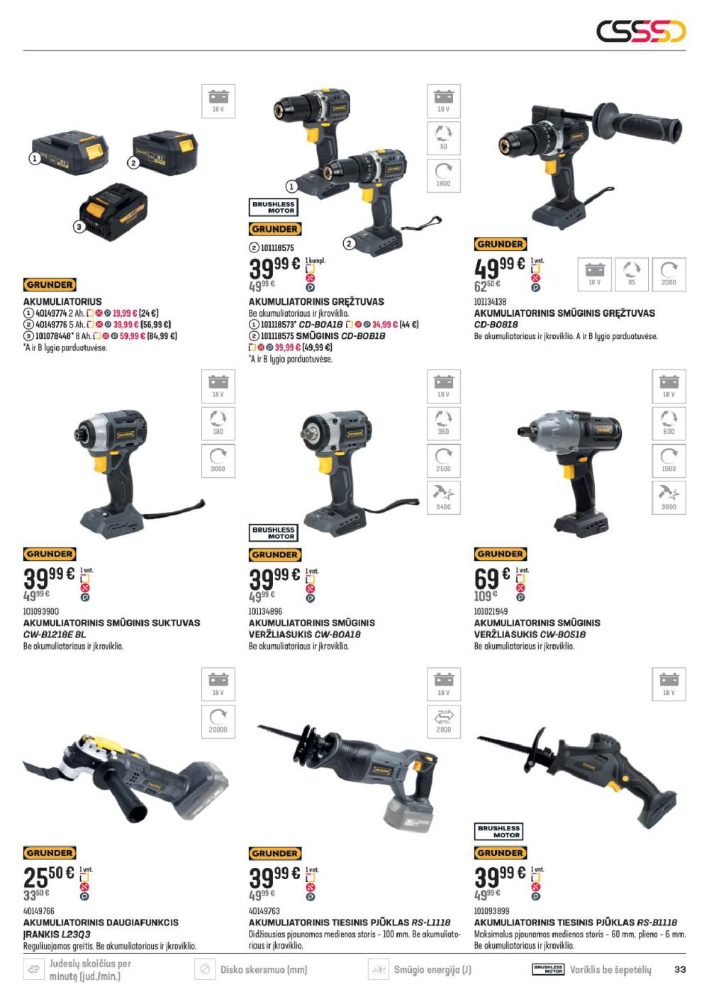 senukai - SENUKAI - Leidinys Nr.21 (2025 09 17 - 2025 10 27) - page: 33