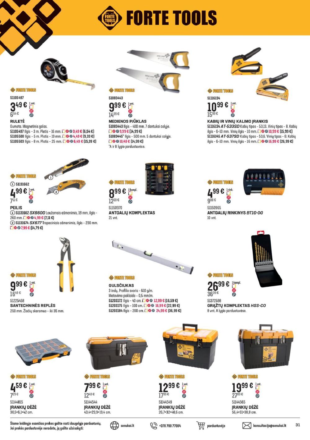 senukai - SENUKAI - Leidinys Nr.21 (2025 09 17 - 2025 10 27) - page: 31