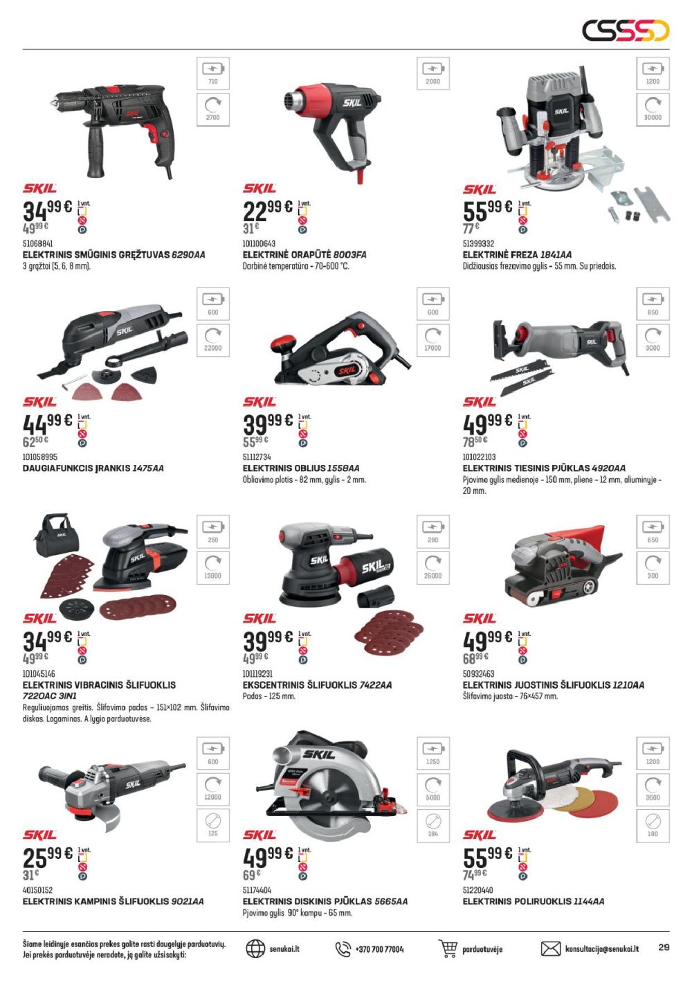 senukai - SENUKAI - Leidinys Nr.21 (2025 09 17 - 2025 10 27) - page: 29
