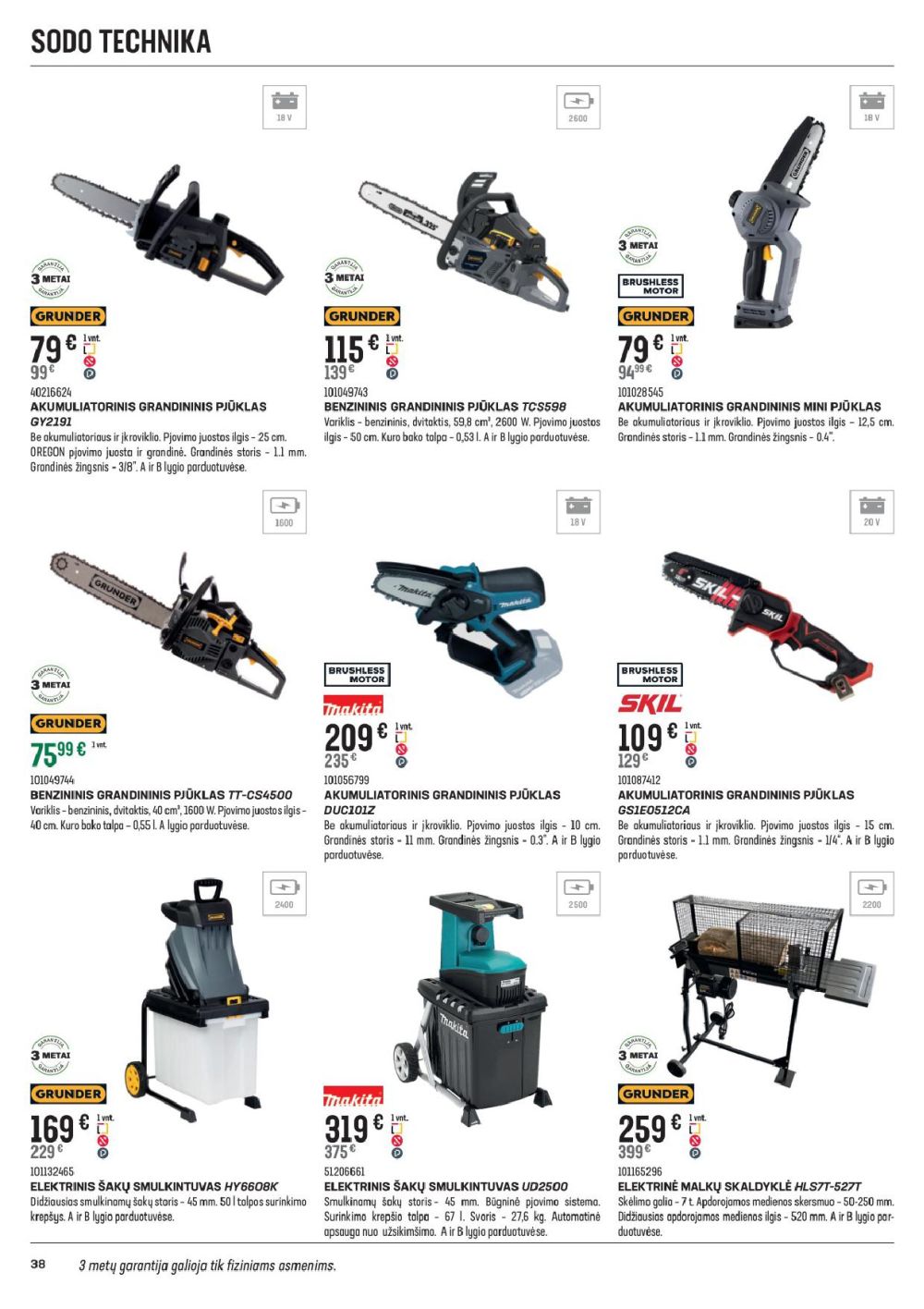 senukai - SENUKAI - Leidinys Nr.21 (2025 09 17 - 2025 10 27) - page: 38