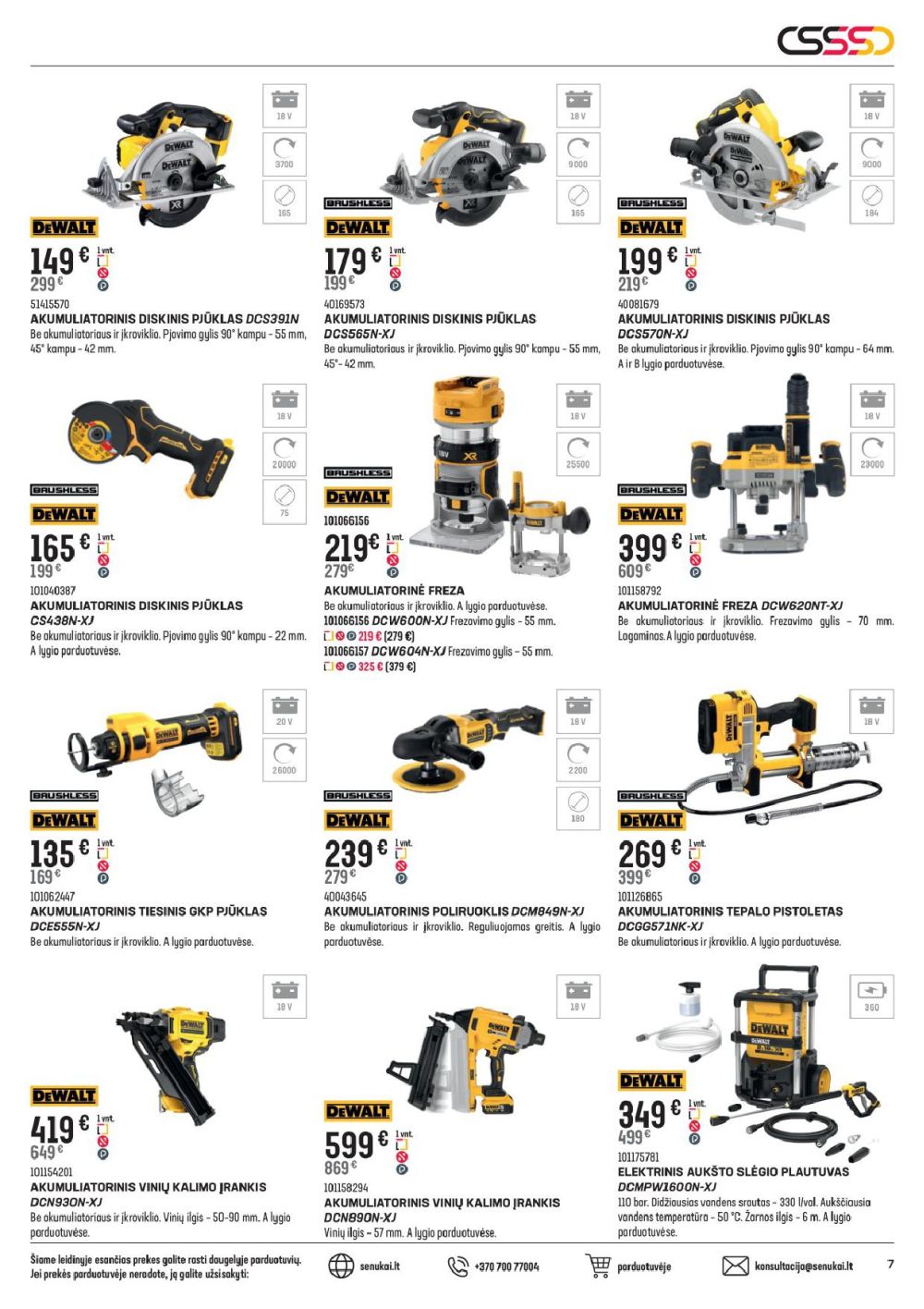 senukai - SENUKAI - Leidinys Nr.21 (2025 09 17 - 2025 10 27) - page: 7