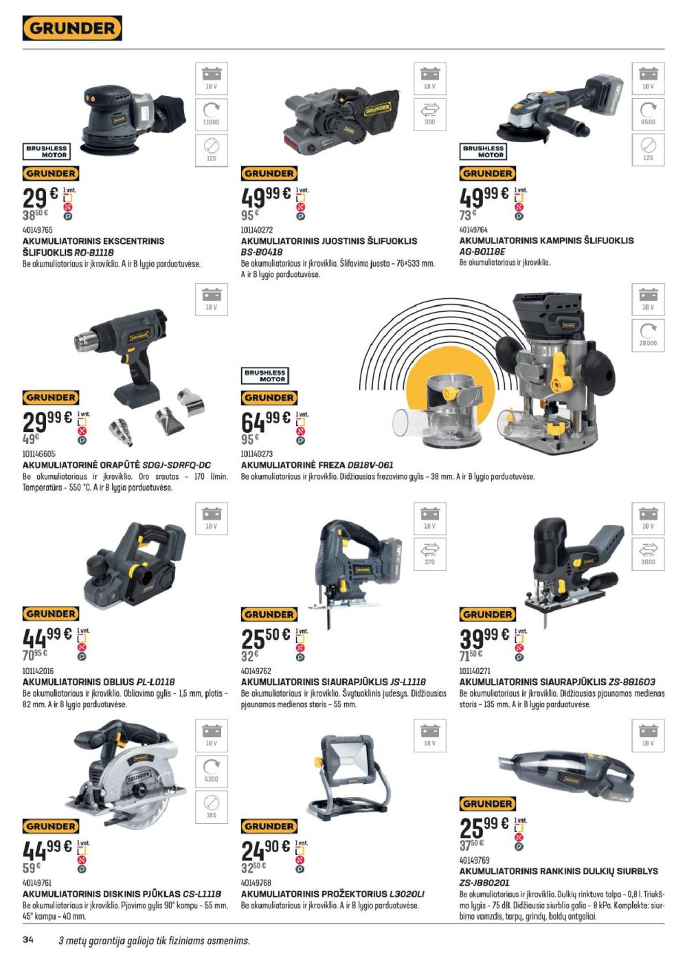 senukai - SENUKAI - Leidinys Nr.21 (2025 09 17 - 2025 10 27) - page: 34