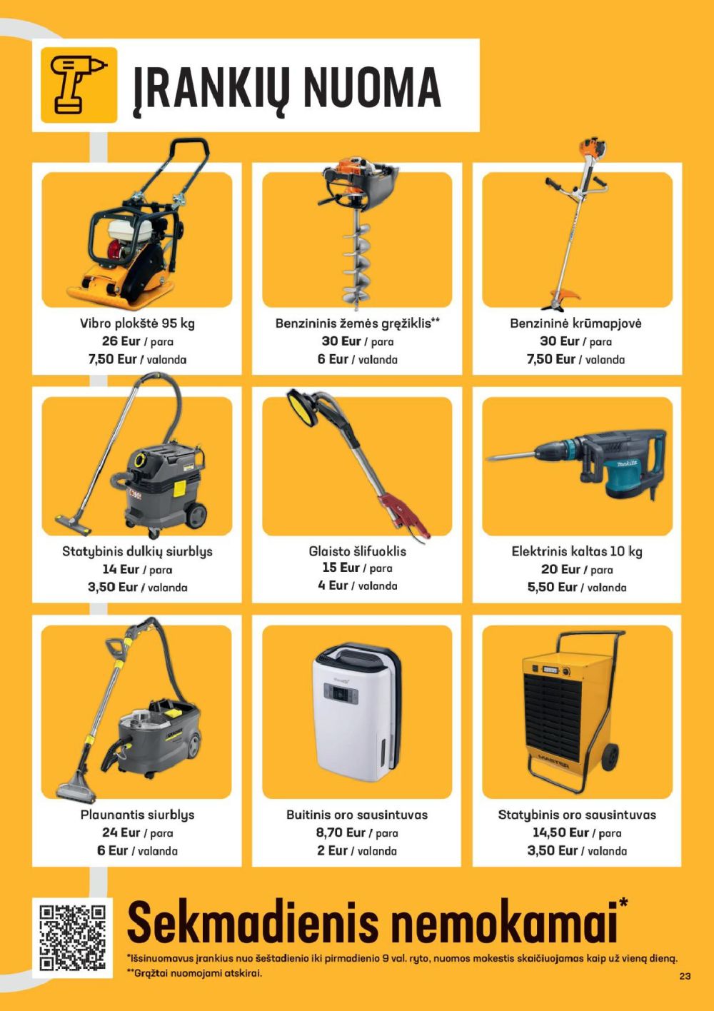 senukai - SENUKAI - Leidinys Nr.21 (2025 09 17 - 2025 10 27) - page: 23