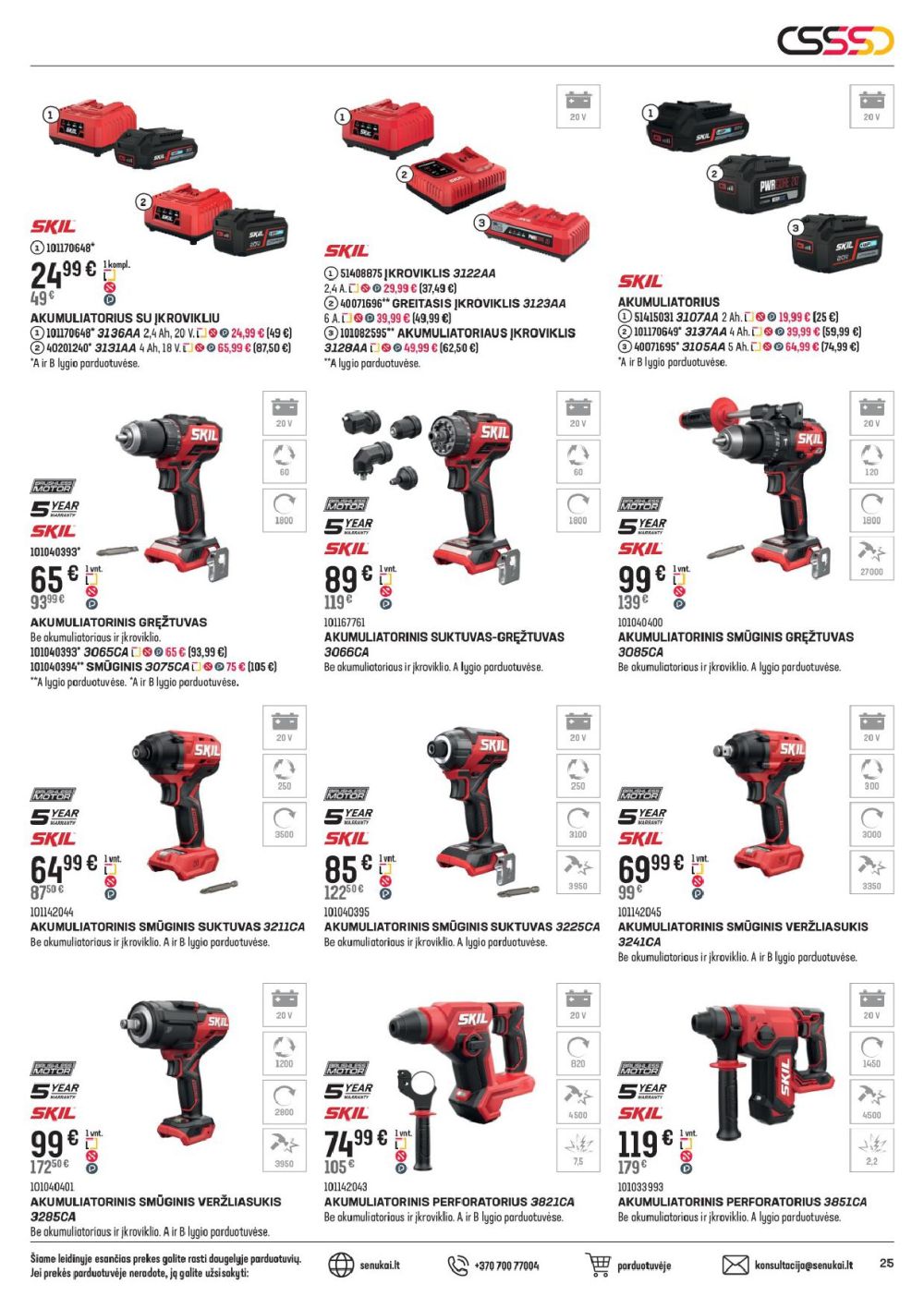 senukai - SENUKAI - Leidinys Nr.21 (2025 09 17 - 2025 10 27) - page: 25