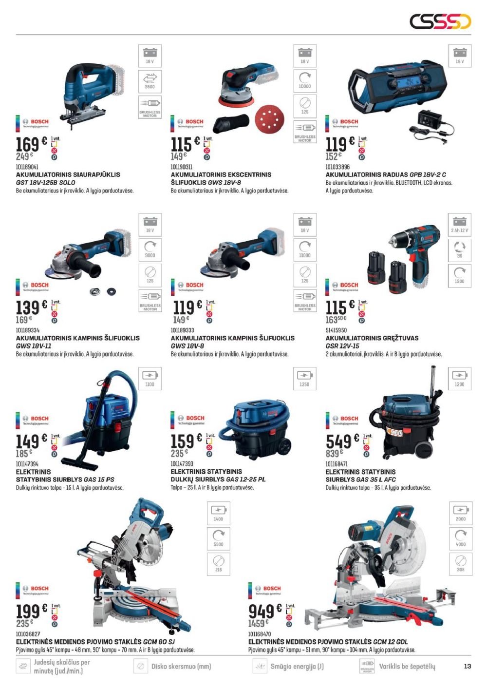 senukai - SENUKAI - Leidinys Nr.21 (2025 09 17 - 2025 10 27) - page: 13