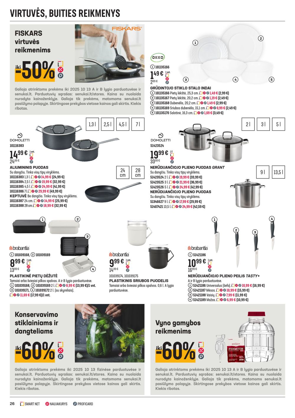 senukai - SENUKAI - Leidinys Nr.22 (2025 09 18 - 2025 10 13) - page: 26