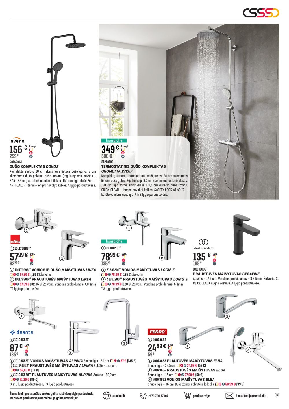 senukai - SENUKAI - Leidinys Nr.22 (2025 09 18 - 2025 10 13) - page: 13