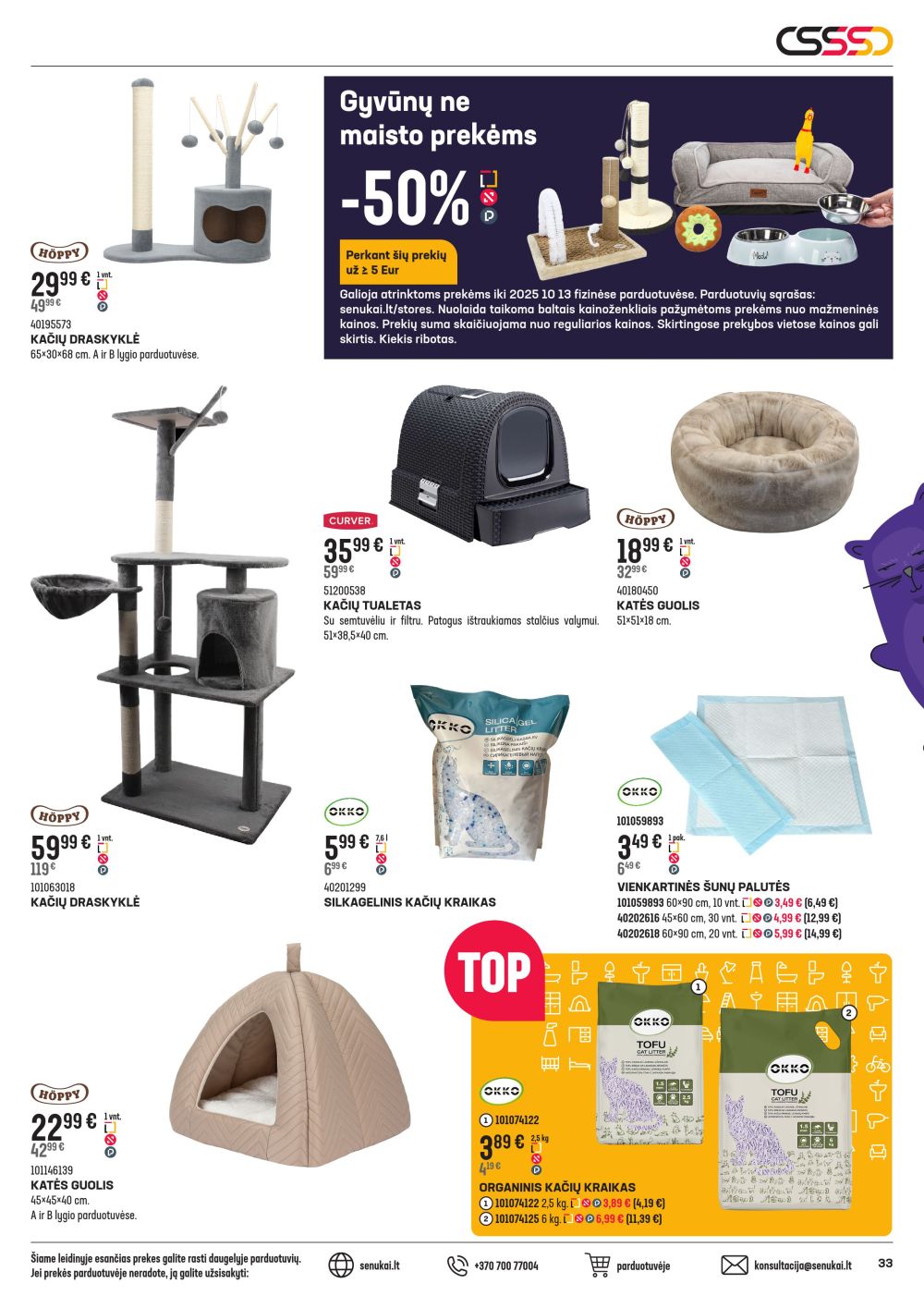 senukai - SENUKAI - Leidinys Nr.22 (2025 09 18 - 2025 10 13) - page: 33