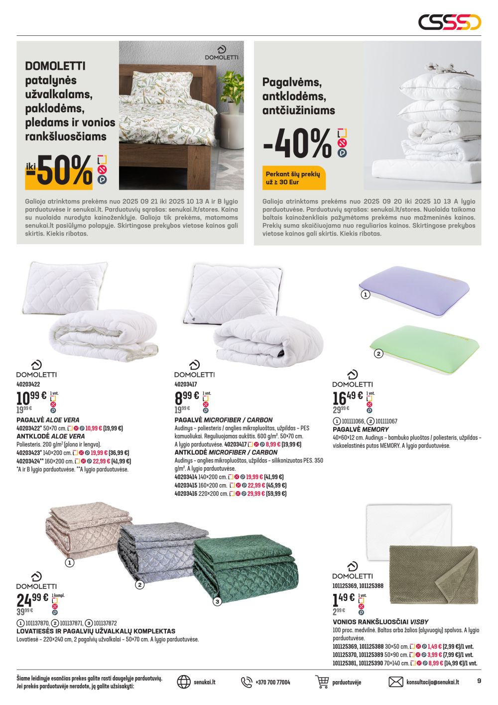 senukai - SENUKAI - Leidinys Nr.22 (2025 09 18 - 2025 10 13) - page: 9