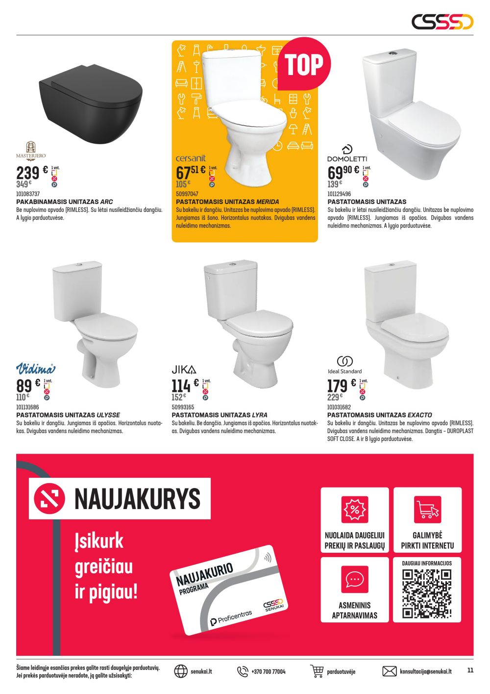 senukai - SENUKAI - Leidinys Nr.22 (2025 09 18 - 2025 10 13) - page: 11