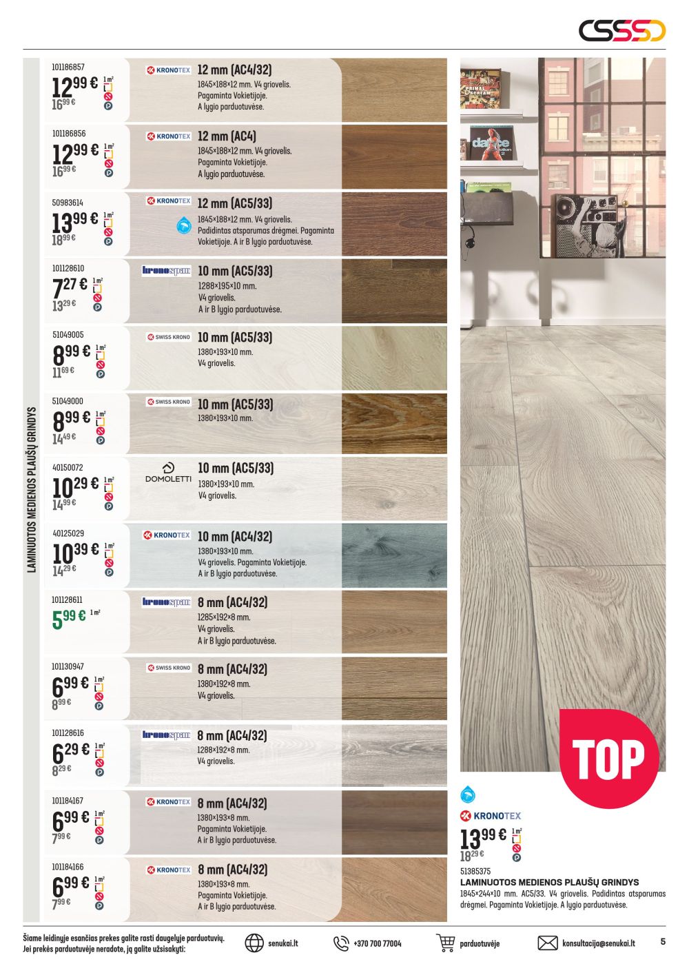 senukai - SENUKAI - Leidinys Nr.22 (2025 09 18 - 2025 10 13) - page: 5