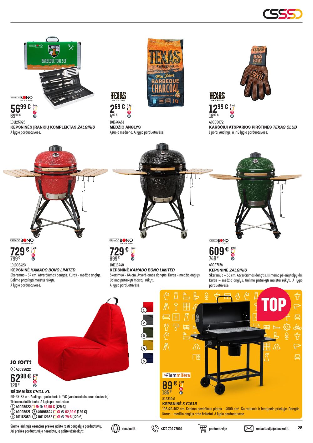 senukai - SENUKAI - Leidinys Nr.22 (2025 09 18 - 2025 10 13) - page: 25