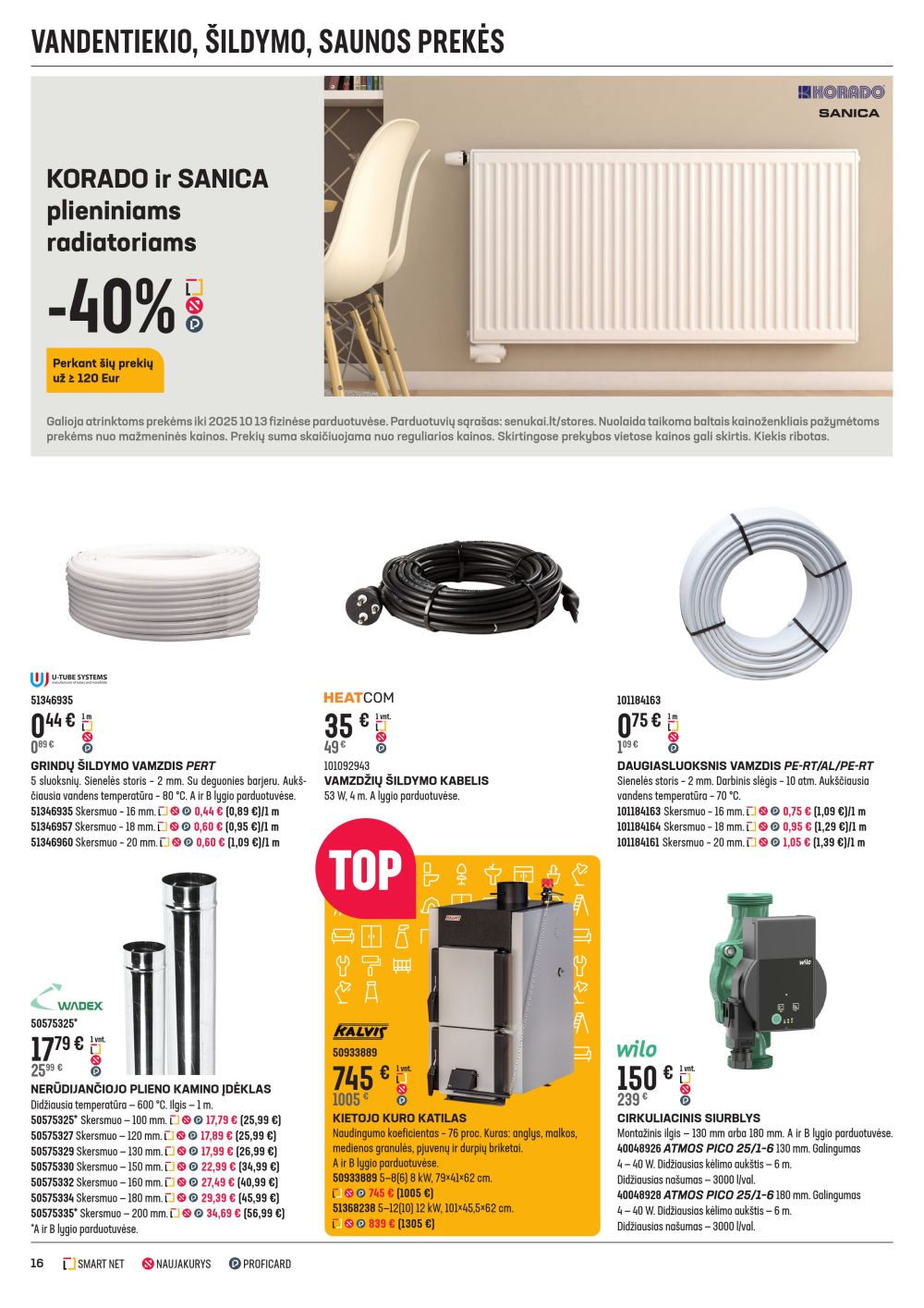 senukai - SENUKAI - Leidinys Nr.22 (2025 09 18 - 2025 10 13) - page: 16