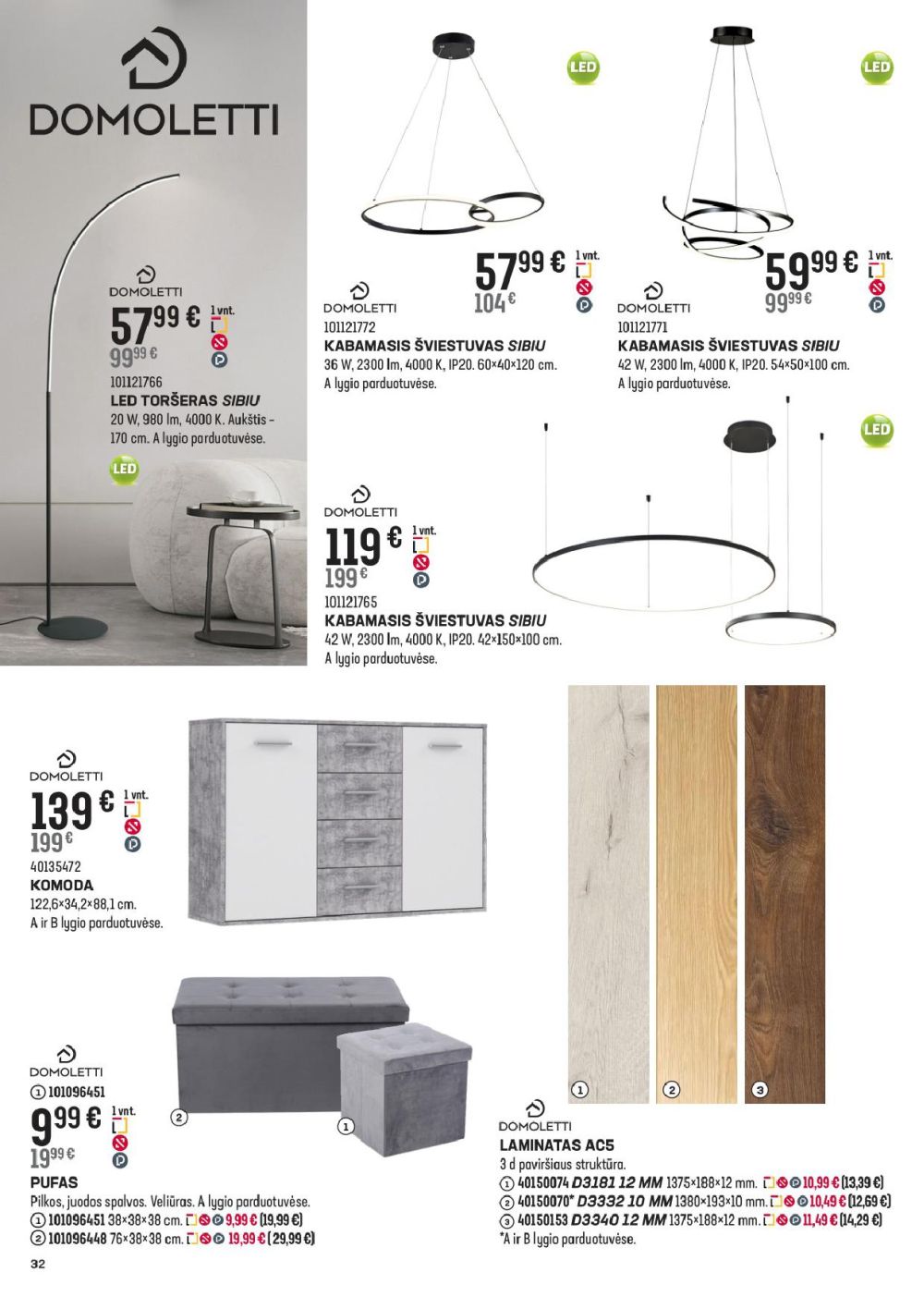 senukai - SENUKAI - Leidinys Nr.23 (2025 10 02 - 2025 11 03) - page: 32