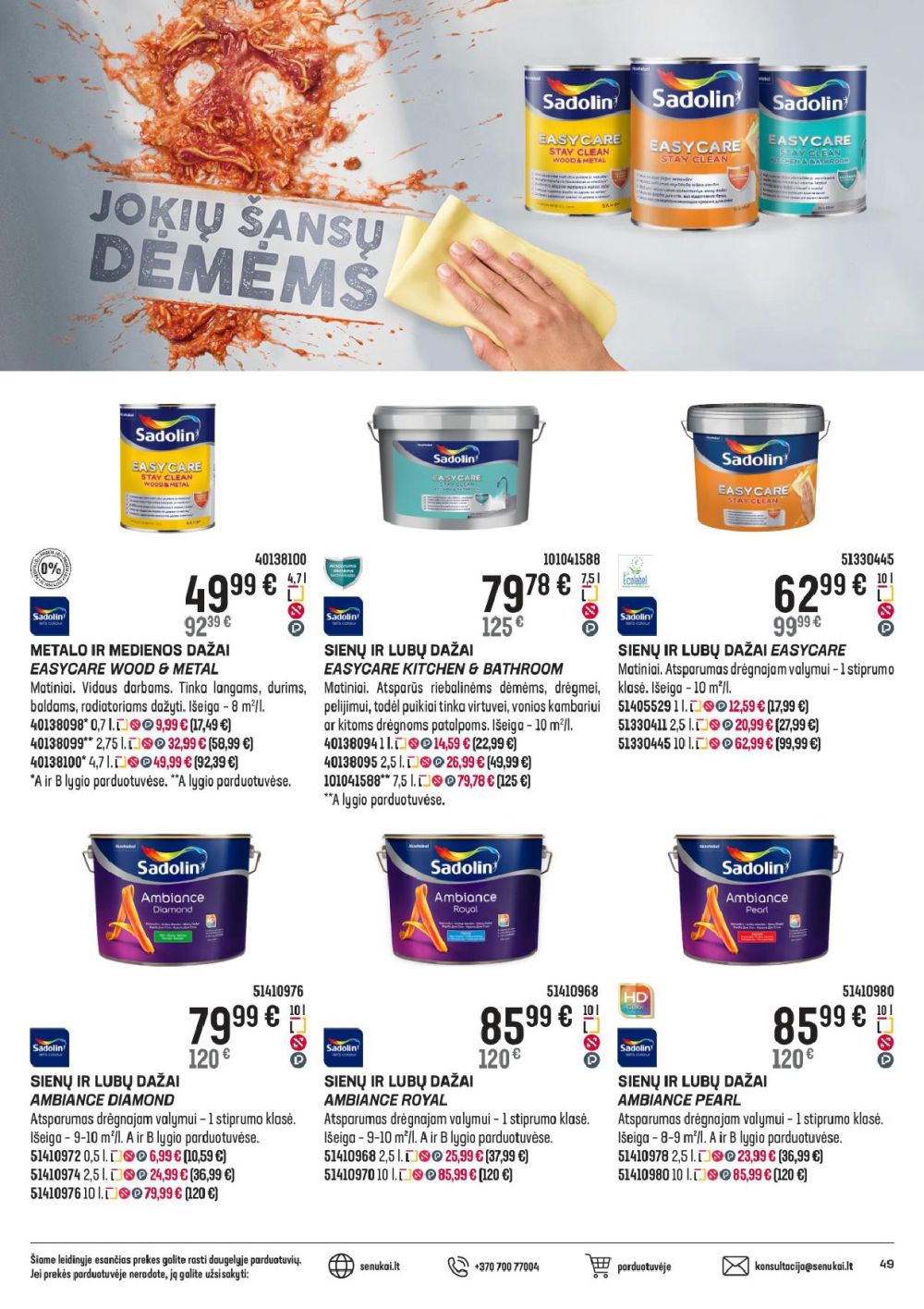 senukai - SENUKAI - Leidinys Nr.23 (2025 10 02 - 2025 11 03) - page: 49