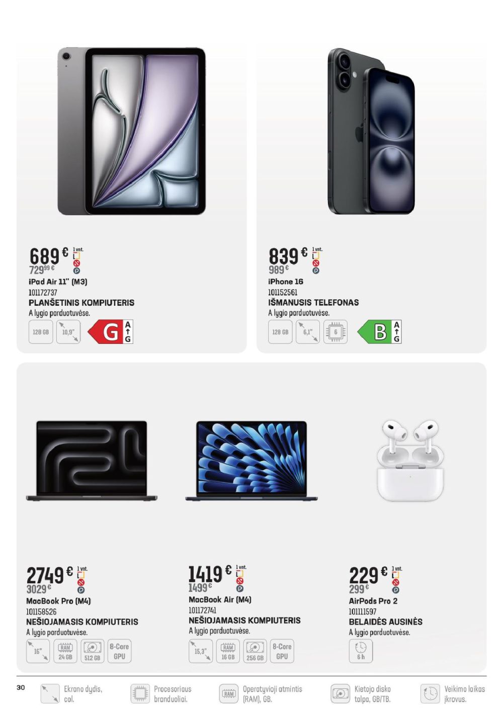 senukai - SENUKAI - Leidinys Nr.23 (2025 10 02 - 2025 11 03) - page: 30