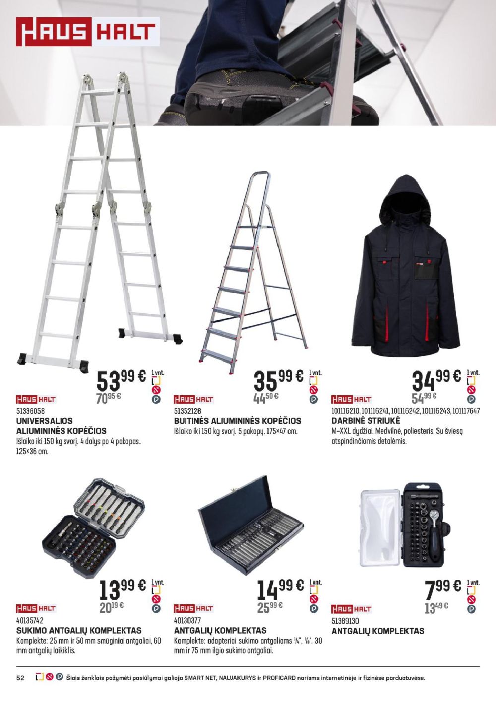 senukai - SENUKAI - Leidinys Nr.23 (2025 10 02 - 2025 11 03) - page: 52