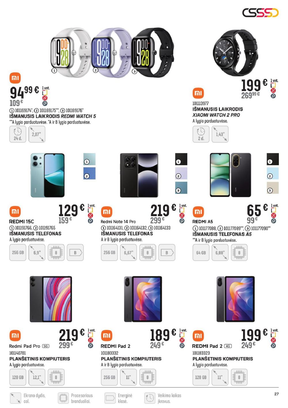 senukai - SENUKAI - Leidinys Nr.23 (2025 10 02 - 2025 11 03) - page: 27