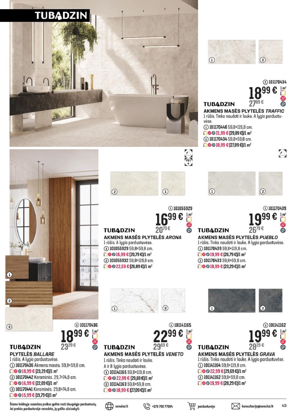 senukai - SENUKAI - Leidinys Nr.23 (2025 10 02 - 2025 11 03) - page: 43