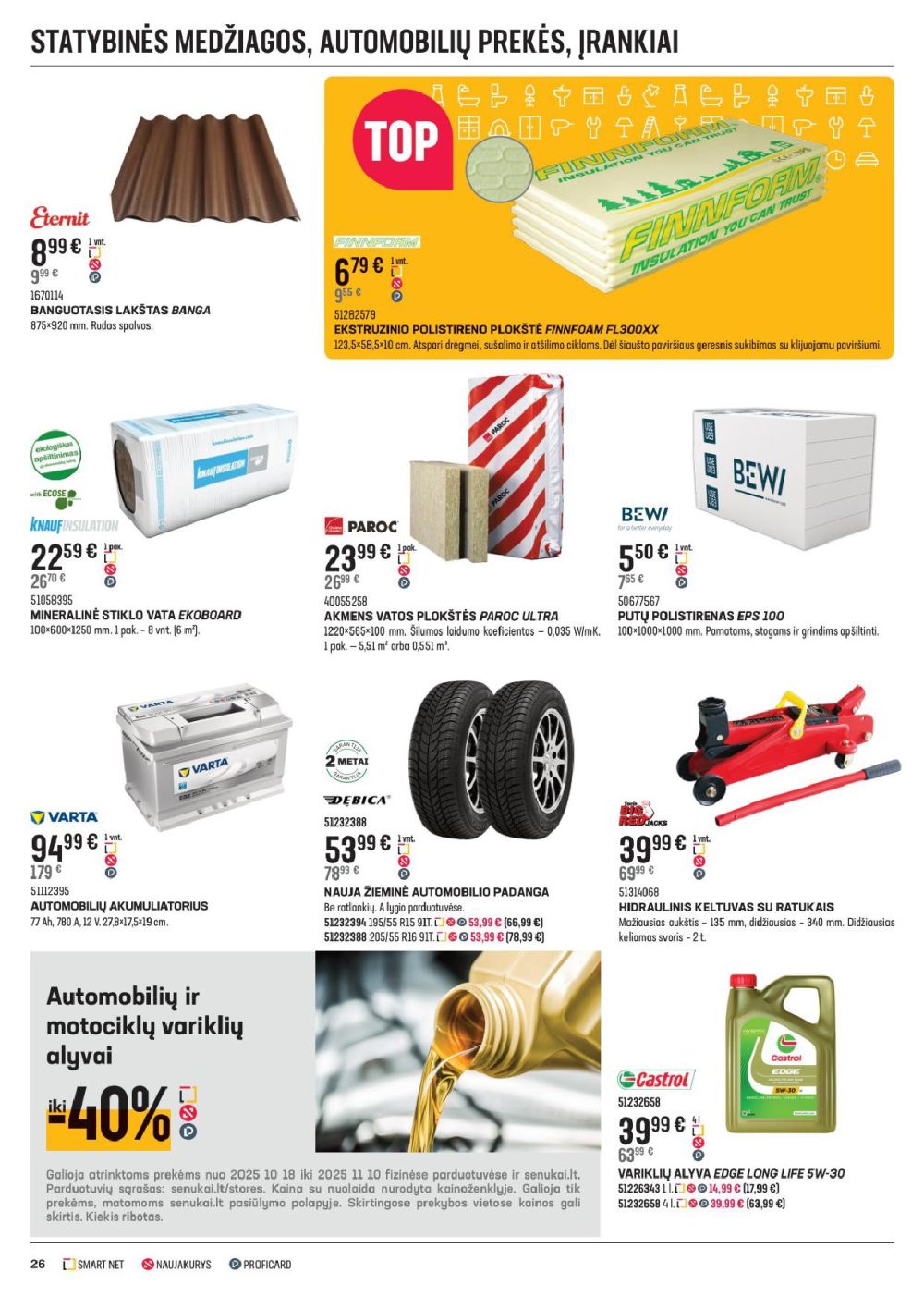 senukai - SENUKAI - Leidinys Nr.25 (2025 10 16 - 2025 11 10) - page: 26