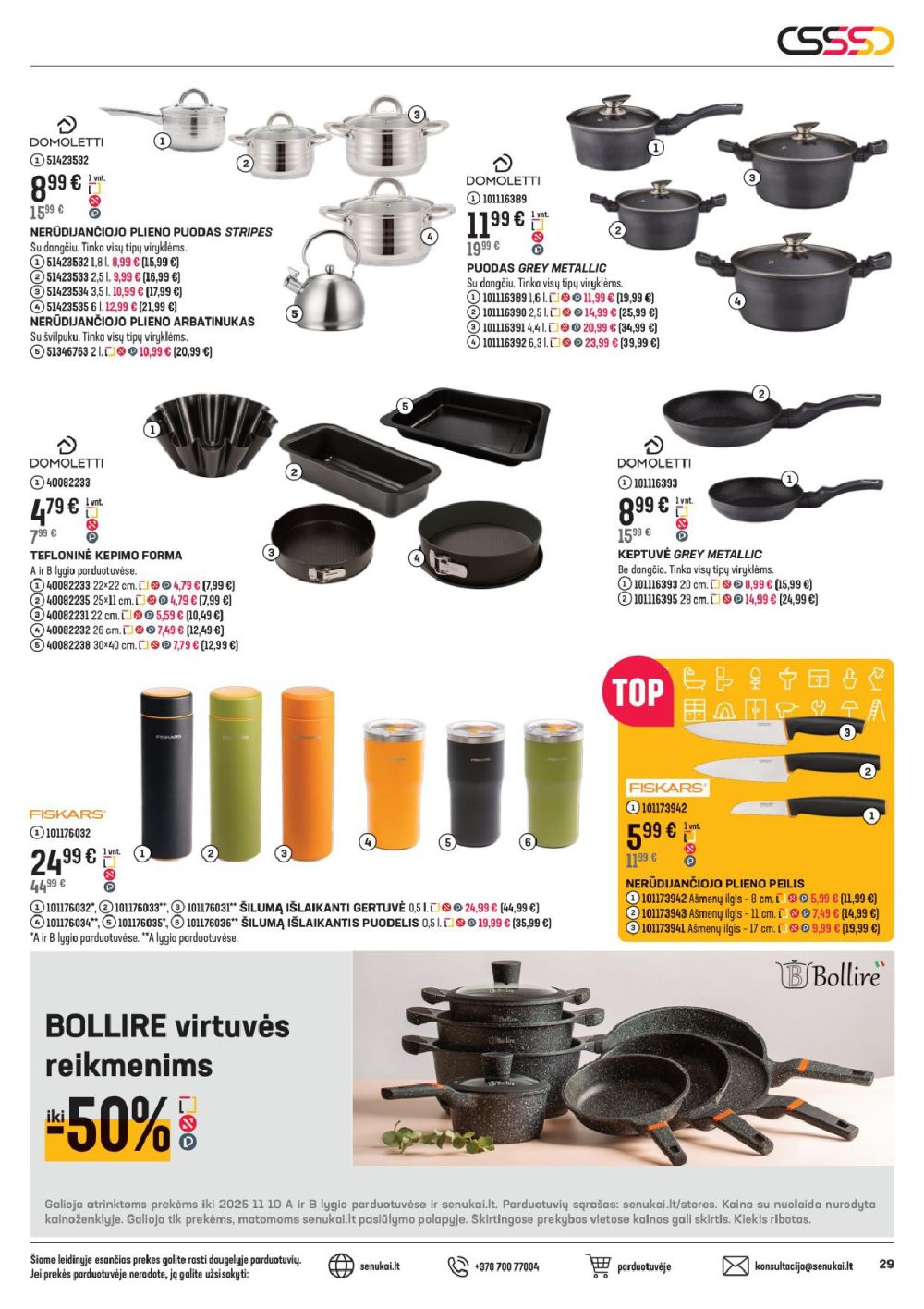 senukai - SENUKAI - Leidinys Nr.25 (2025 10 16 - 2025 11 10) - page: 29