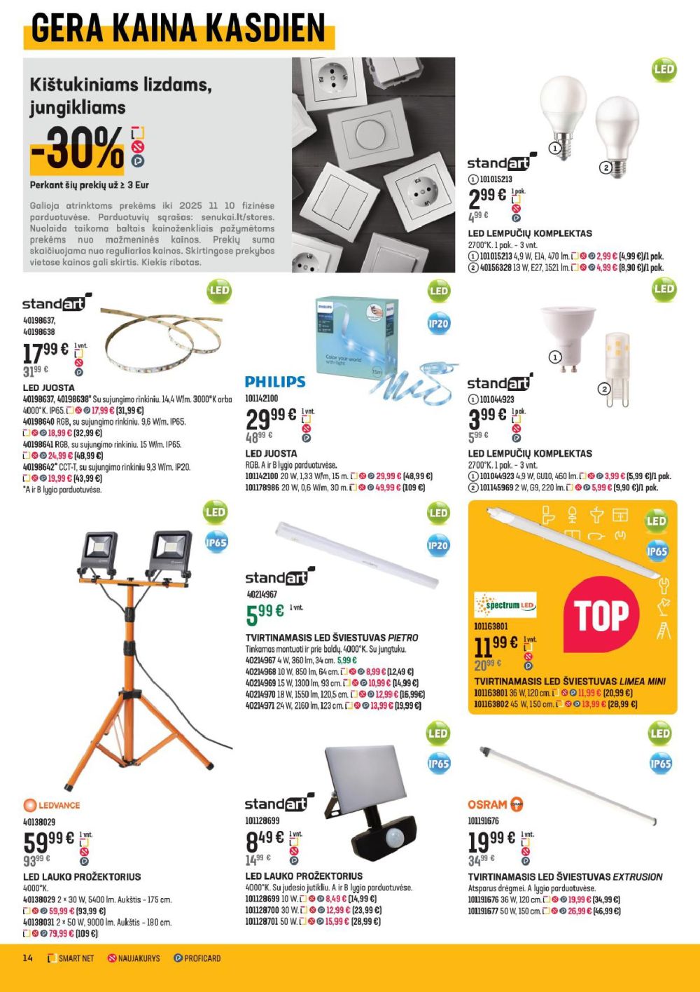 senukai - SENUKAI - Leidinys Nr.25 (2025 10 16 - 2025 11 10) - page: 14