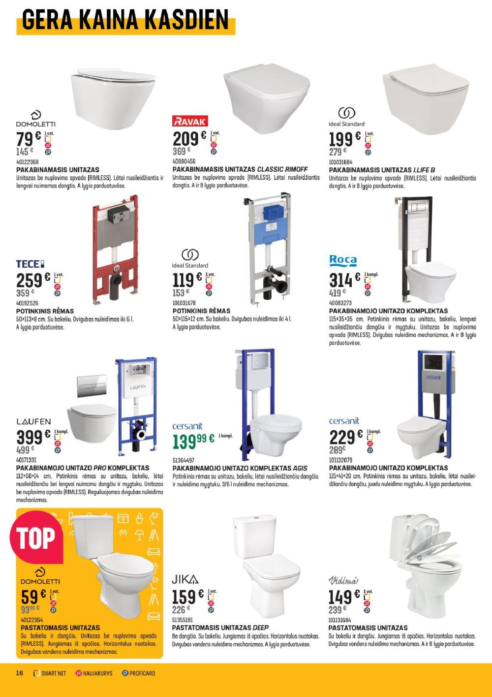 senukai - SENUKAI - Leidinys Nr.25 (2025 10 16 - 2025 11 10) - page: 16