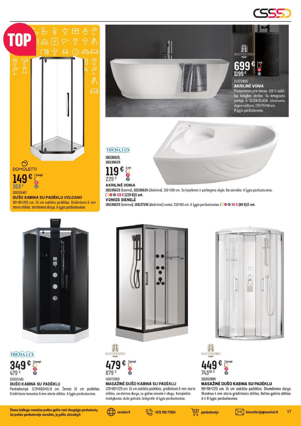 senukai - SENUKAI - Leidinys Nr.25 (2025 10 16 - 2025 11 10) - page: 17