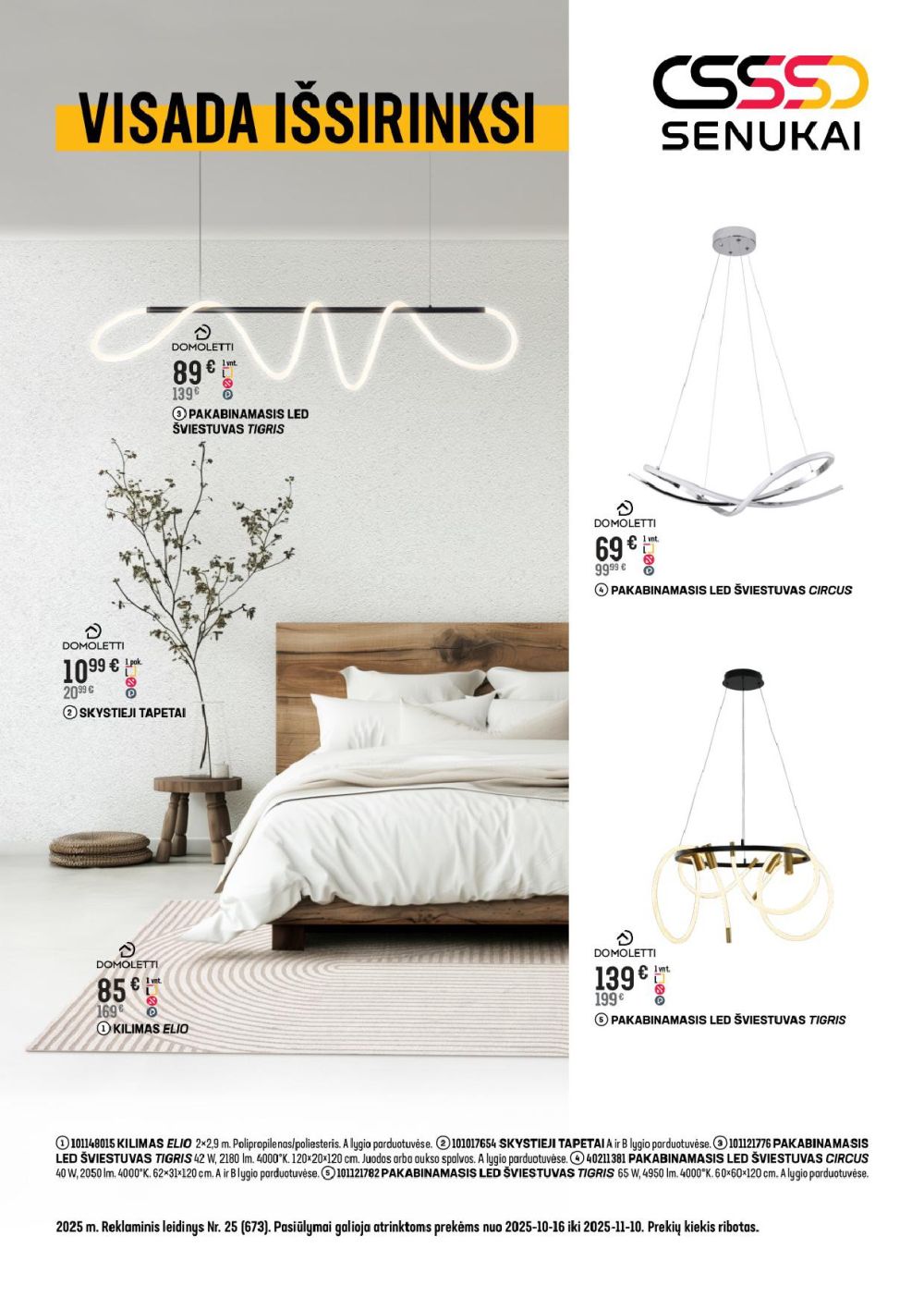 senukai - SENUKAI - Leidinys Nr.25 (2025 10 16 - 2025 11 10)