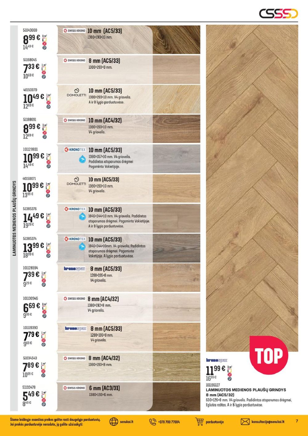 senukai - SENUKAI - Leidinys Nr.25 (2025 10 16 - 2025 11 10) - page: 7