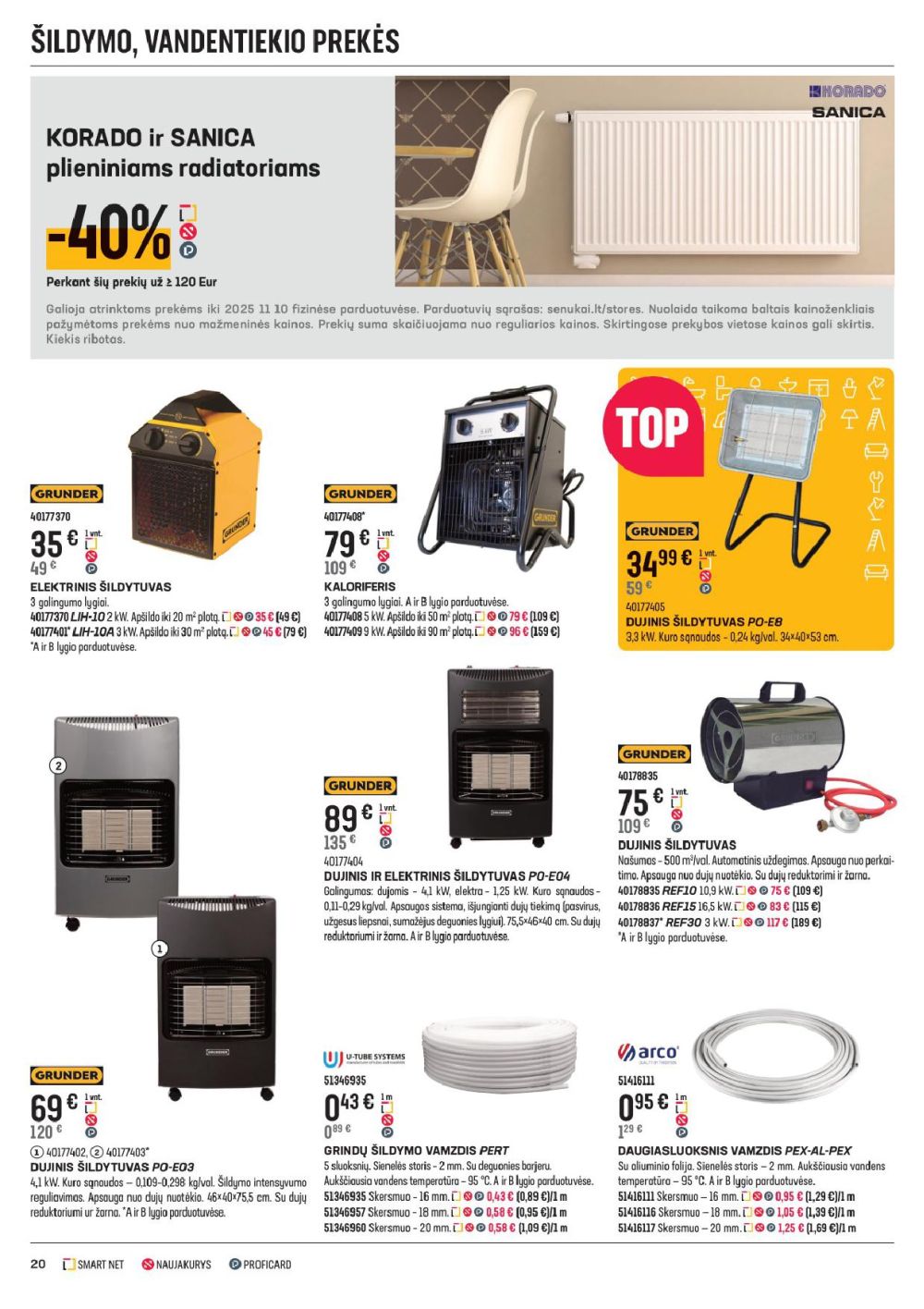 senukai - SENUKAI - Leidinys Nr.25 (2025 10 16 - 2025 11 10) - page: 20