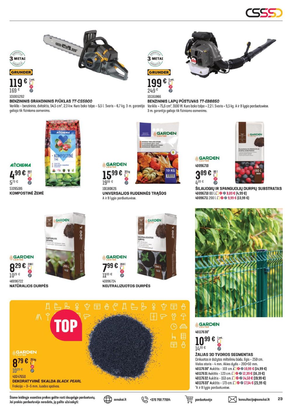 senukai - SENUKAI - Leidinys Nr.25 (2025 10 16 - 2025 11 10) - page: 23