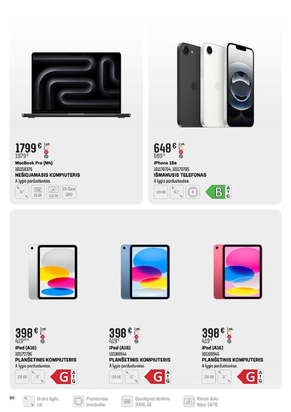 senukai - SENUKAI - Leidinys Nr.24 (2025 10 15 - 2025 11 17) - page: 20