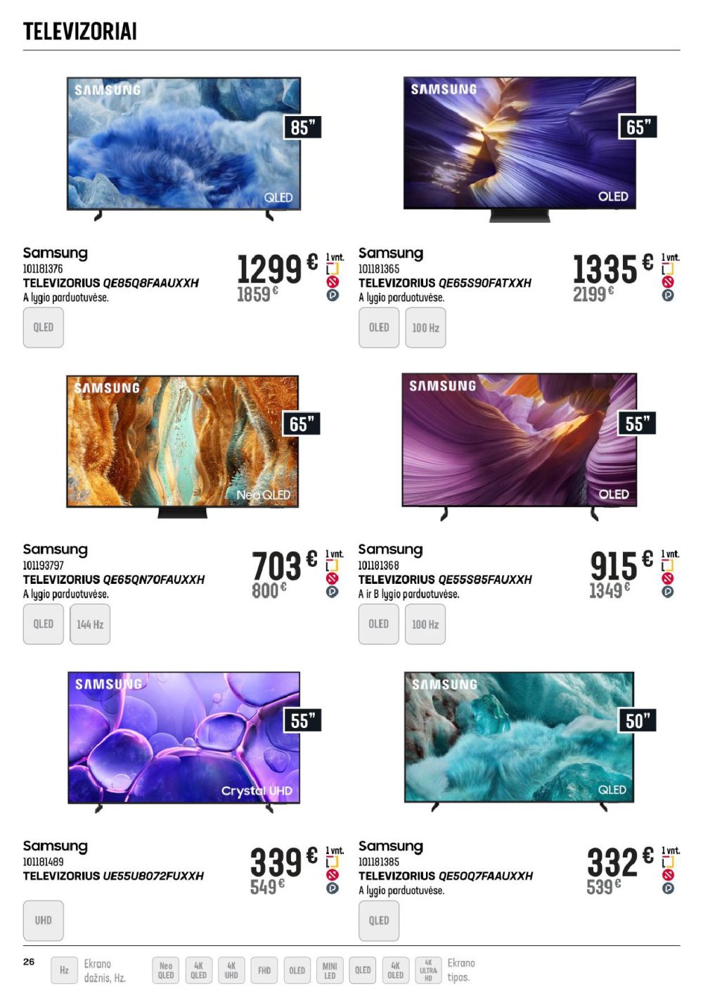 senukai - SENUKAI - Leidinys Nr.24 (2025 10 15 - 2025 11 17) - page: 26