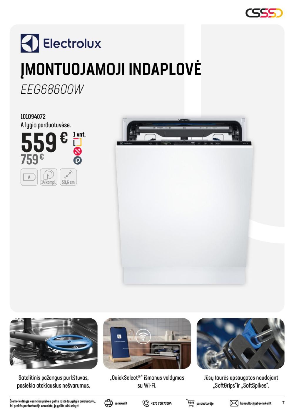 senukai - SENUKAI - Leidinys Nr.24 (2025 10 15 - 2025 11 17) - page: 7